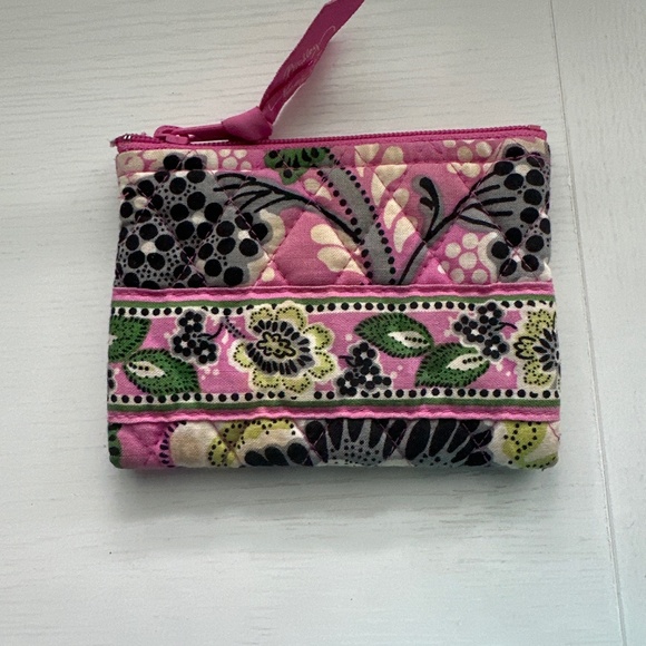 Vera Bradley coin purse Priscilla Pink - Picture 1 of 2